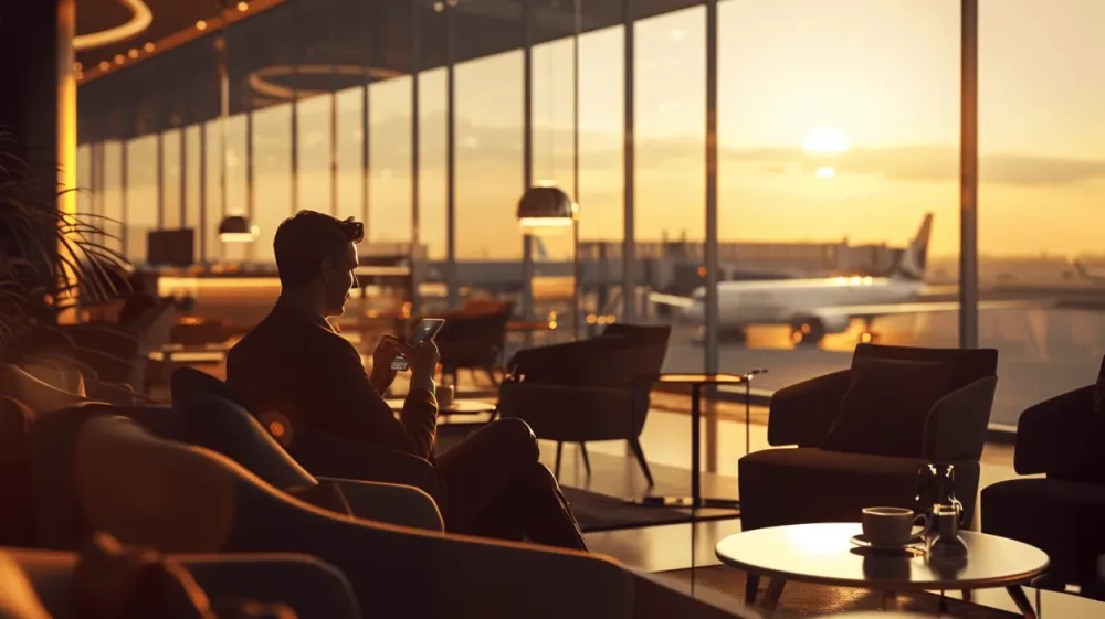 Light-filled airport spaces for an unhurried arrival